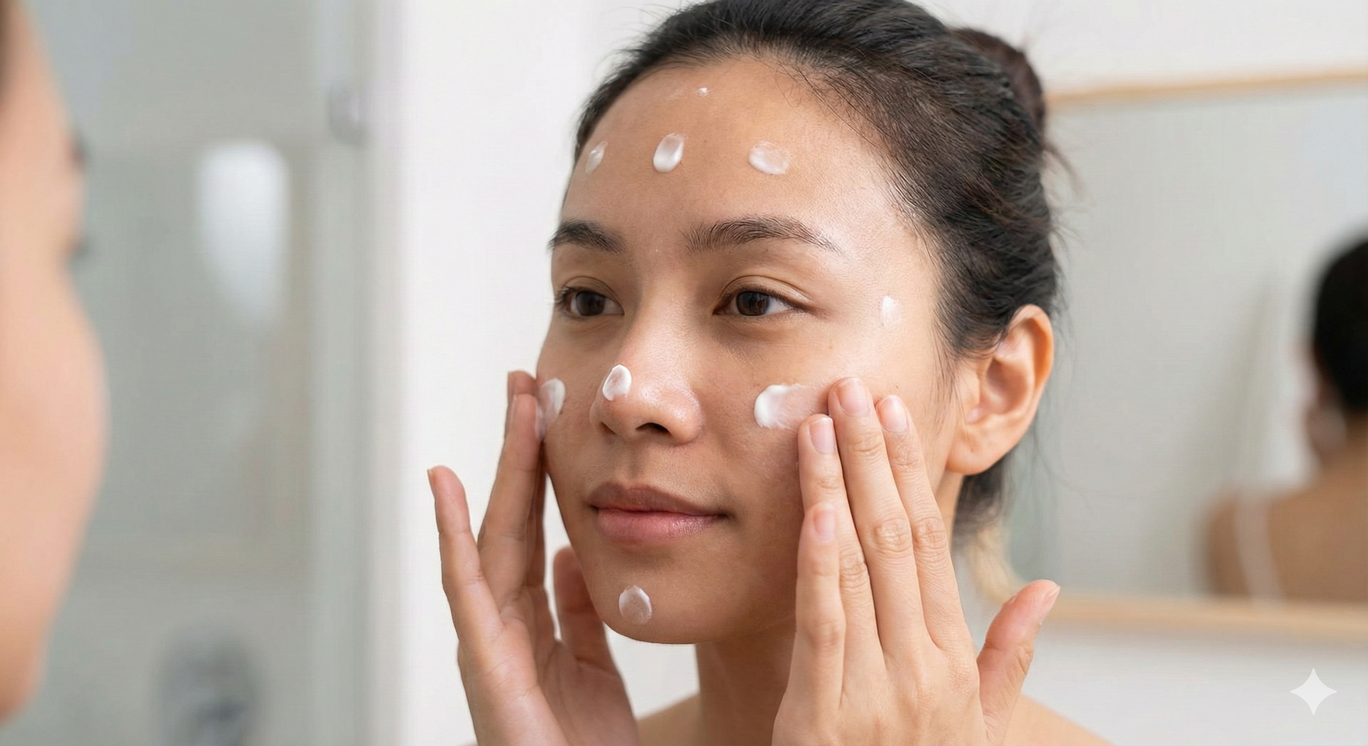 Correct way to apply moisturizer